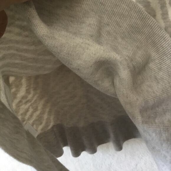 Anthropologie Gray Zebra Ruffled Knit Skirt - Picture 14 of 14